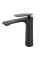 Смеситель для раковины (умывальника) REA BERG BLACK черный низкий