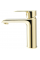 Змішувач для раковини REA BLOOM GOLD золото низький