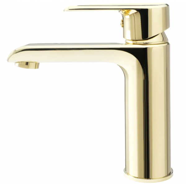 Змішувач для раковини REA BLOOM GOLD золото низький