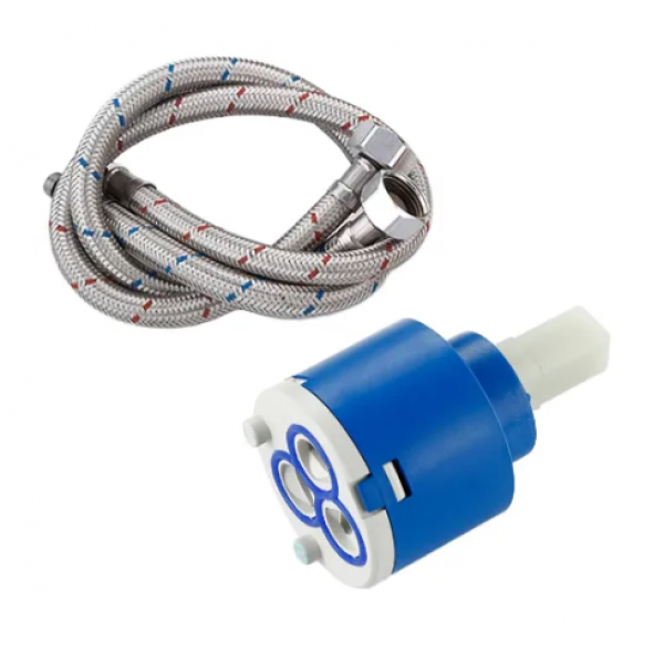 Змішувач для раковини REA BLOOM GOLD золото низький