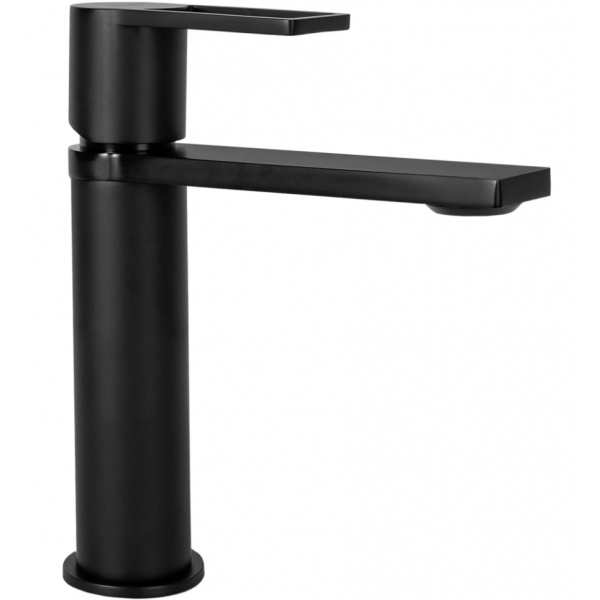 Змішувач для раковини REA FLIP BLACK чорний низький