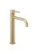 Смеситель для раковины (умывальника) REA LUNGO ART L.GOLD золотой высокий