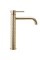 Смеситель для раковины (умывальника) REA LUNGO ART L.GOLD золотой высокий