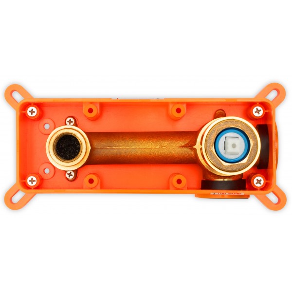 Смеситель для раковины (умывальника) REA LUNGO CHROM + BOX хром настенный скрытого монтажа