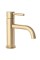 Змішувач для раковини REA LUNGO BRUSHED GOLD низький