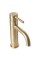 Змішувач для раковини REA LUNGO BRUSHED GOLD низький
