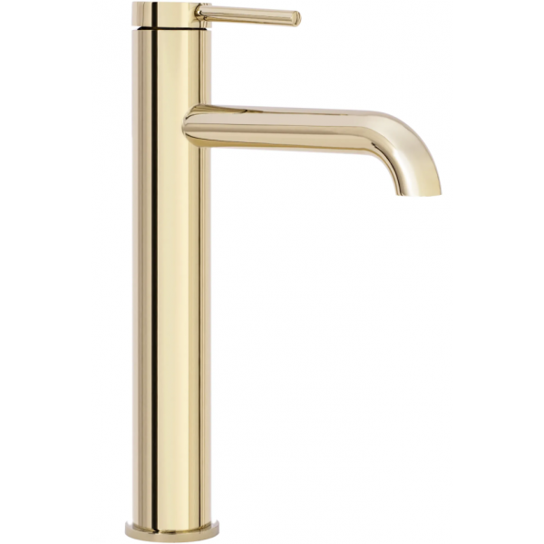 Змішувач для раковини REA SPOT GOLD золотий високий