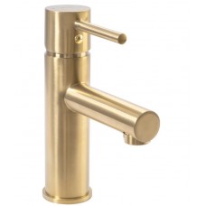 Змішувач для раковини REA TESS BRUSHED GOLD низький