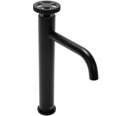 Змішувач для раковини REA VERTIGO BLACK чорний високий
