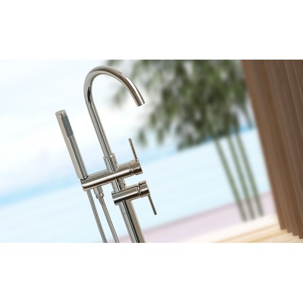 Змішувач для ванни REA ORTIS хром підлоговий