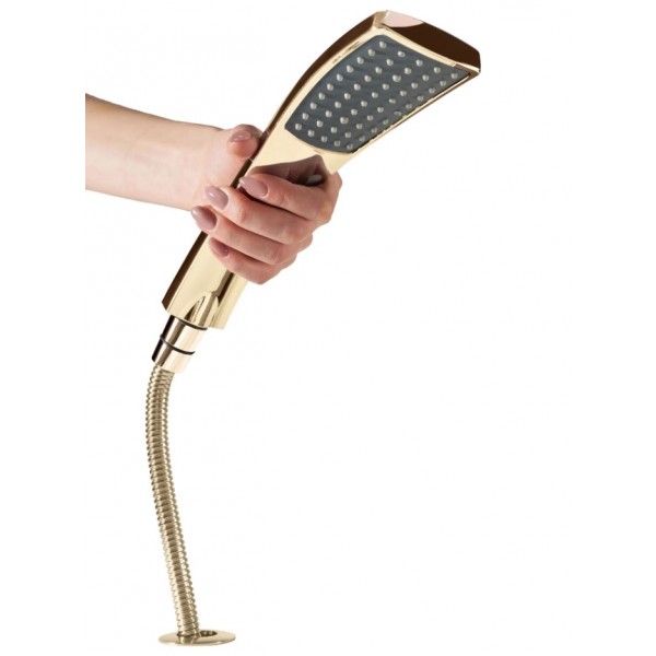 Змішувач для ванни REA RIVEN GOLD золотий на борт ванни