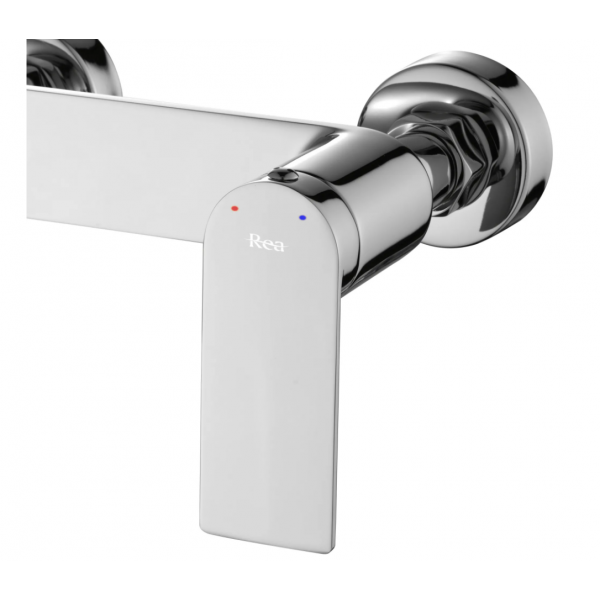 Змішувач для ванни REA STORM CHROME настінний хром з виливом