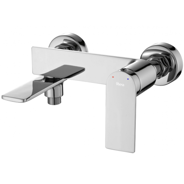 Змішувач для ванни REA STORM CHROME настінний хром з виливом