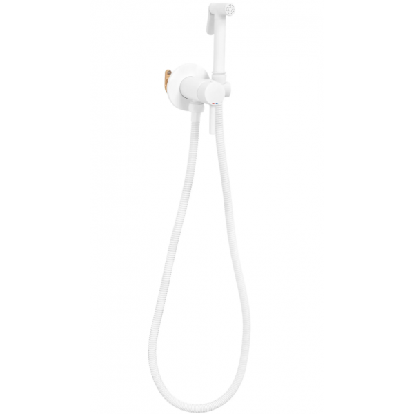 Набор гигиенического душа REA LOOP WHITE MATT белый матовый