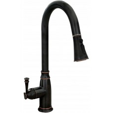 Змішувач для кухні REA DECO OLD BLACK чорний