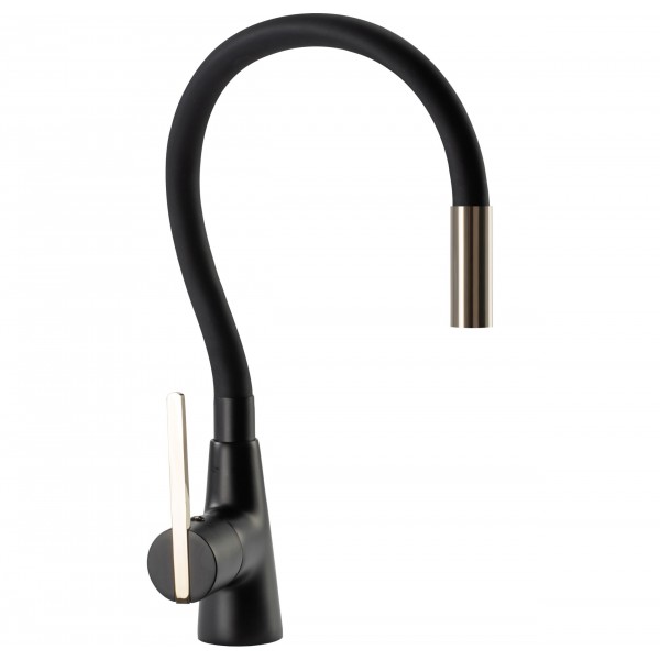 Змішувач для кухні REA ICON BLACK L.GOLD чорний/золото