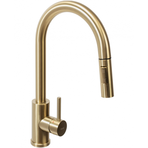 Змішувач для кухні REA FRESH BRUSHED GOLD золотий матовий