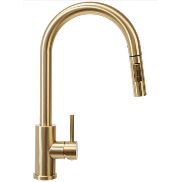 Змішувач для кухні REA FRESH BRUSHED GOLD золотий матовий
