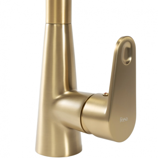 Смеситель для кухни REA MILD BRUSHED GOLD