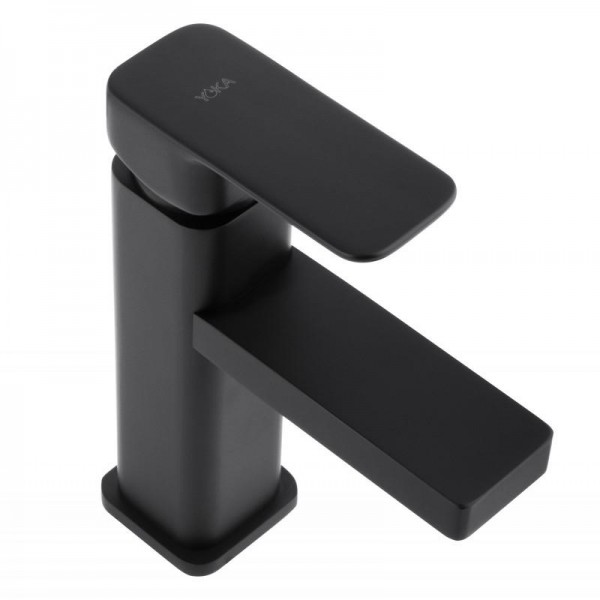 Змішувач для раковини Yoka SETO 24 BLACK чорний низький
