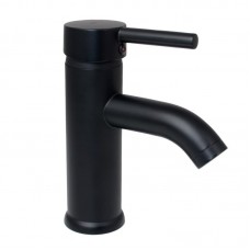 Смеситель для раковины (умывальника) Yoka SPA 24 BLACK черный низкий