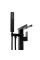 Смеситель для ванны Yoka ROMA BLACK MATT черный напольный