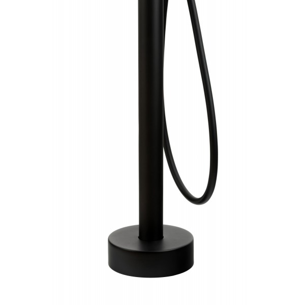 Смеситель для ванны Corsan LUGO BLACK MATT черный напольный