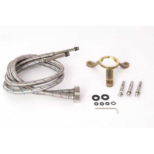 Смеситель для ванны Corsan LUGO BLACK MATT черный напольный