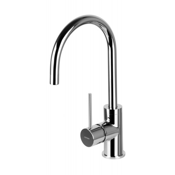 Змішувач для кухні Corsan LUGO CHROME хром з рухомим носиком
