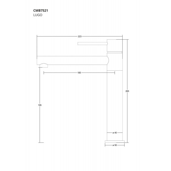 Смеситель для кухни Corsan LUGO GOLD золототой з подвижным носиком