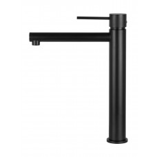 Змішувач для раковини Corsan LUGO BLACK MATT чорний високий