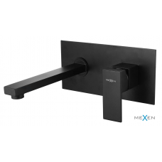 Смеситель для раковины MEXEN CUBE BLACK скрытого монтажа