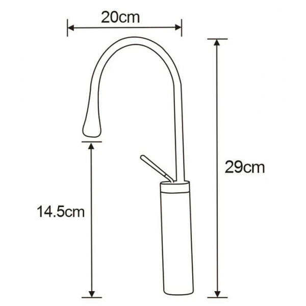 Змішувач для раковини MEXEN DORADO CHROME