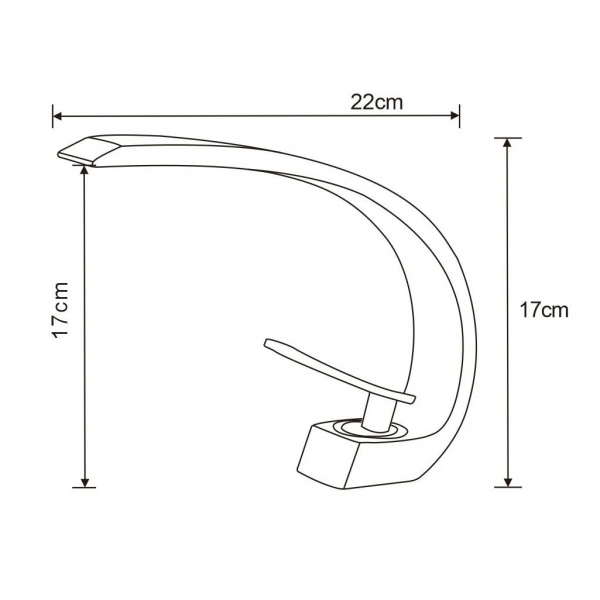 Смеситель для раковины MEXEN LUPUS CHROME