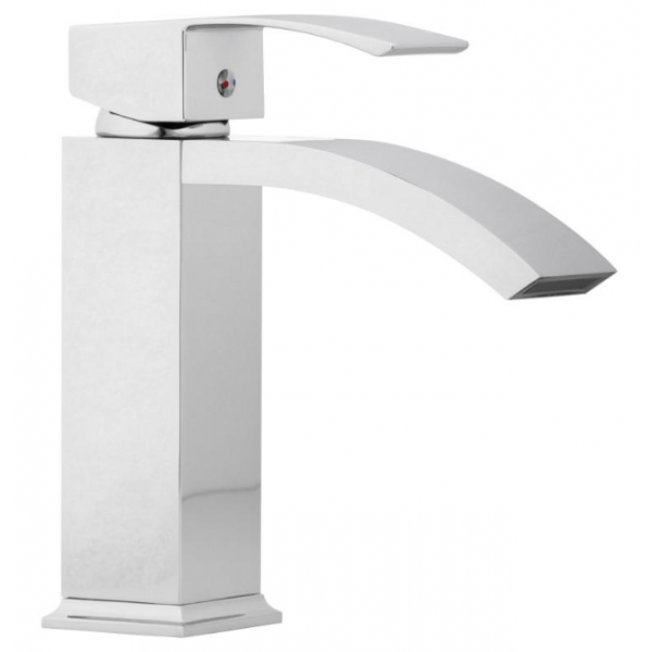 Смеситель для раковины (умывальника) YOKA SKARPO CHROME низкий