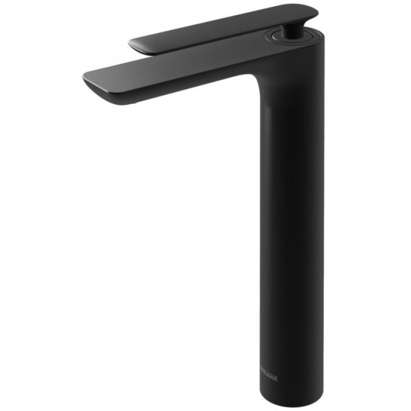Смеситель для раковины (умывальника) KOHLMAN EXPERIENCE BLACK MATT высокий