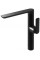 Змішувач для раковини KOHLMAN EXPERIENCE LONG BLACK MATT високий