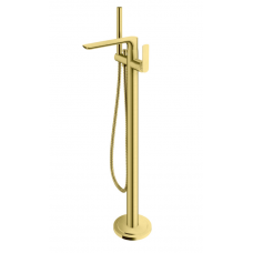 Змішувач для ванни KOHLMAN EXPERIENCE BRUSHED GOLD для підлоги
