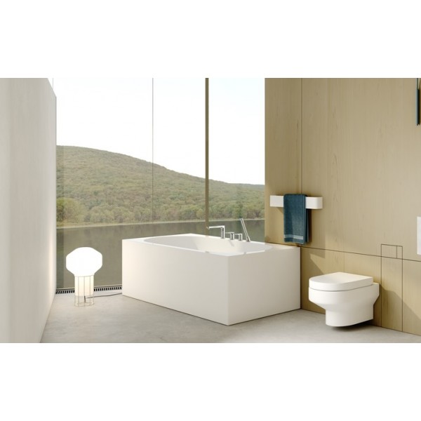 Змішувач для ванни KOHLMAN WEXPO CHROME на борт ванни