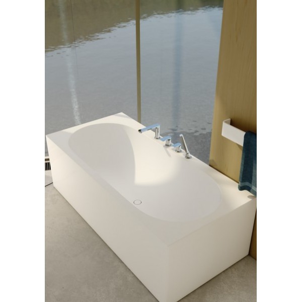 Змішувач для ванни KOHLMAN WEXPO CHROME на борт ванни