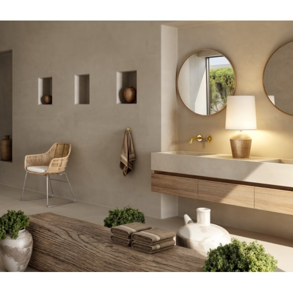 Смеситель для раковины (умывальника) KOHLMAN AXEL GOLD + BOX скрытого монтажа