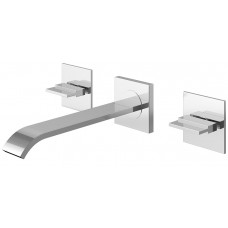 Смеситель для раковины (умывальника) KOHLMAN AXIS CHROME + BOX скрытого монтажа
