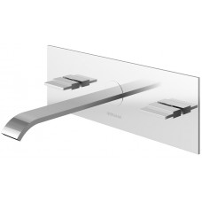 Змішувач для раковини KOHLMAN AXIS CHROME + BOX прихованого монтажу
