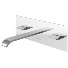 Смеситель для раковины (умывальника) KOHLMAN AXIS CHROME + BOX скрытого монтажа