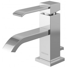 Смеситель для раковины (умывальника) KOHLMAN AXIS CHROME низкий