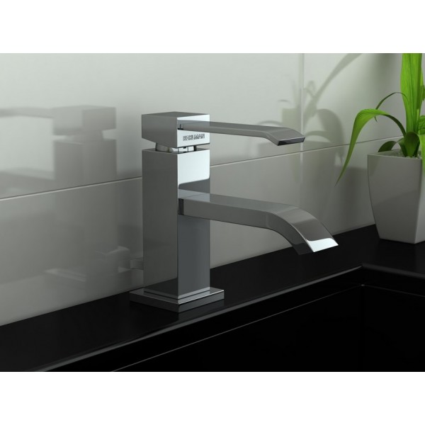 Змішувач для раковини KOHLMAN AXIS CHROME низький