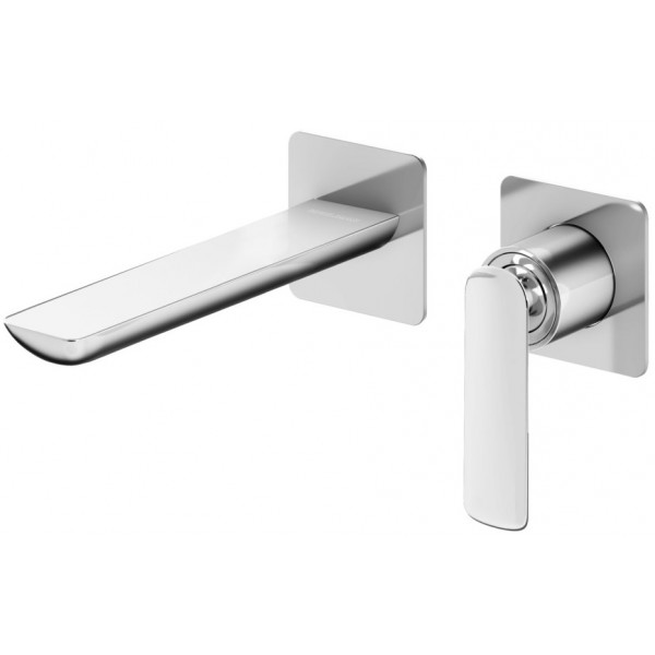 Змішувач для раковини KOHLMAN EXPERIENCE CHROME + BOX прихованого монтажу