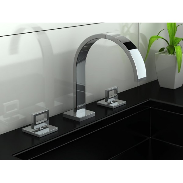 Смеситель для раковины (умывальника) KOHLMAN NEXEN-S CHROME