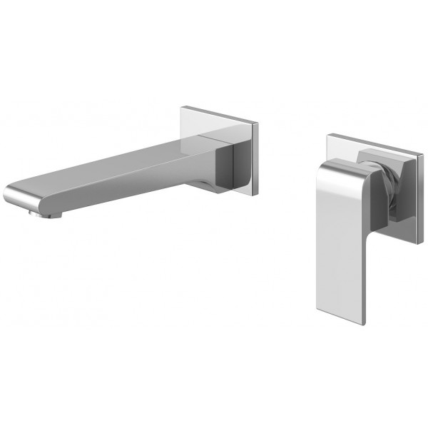 Змішувач для раковини KOHLMAN SAXO CHROME + BOX прихованого монтажу