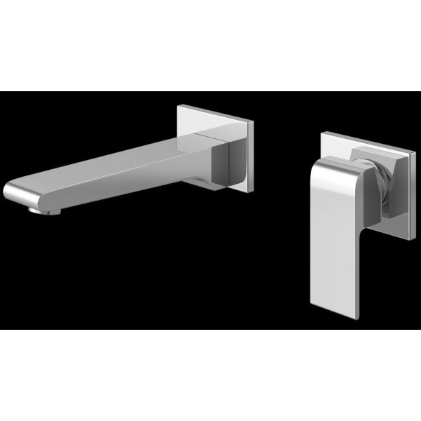 Змішувач для раковини KOHLMAN SAXO CHROME + BOX прихованого монтажу